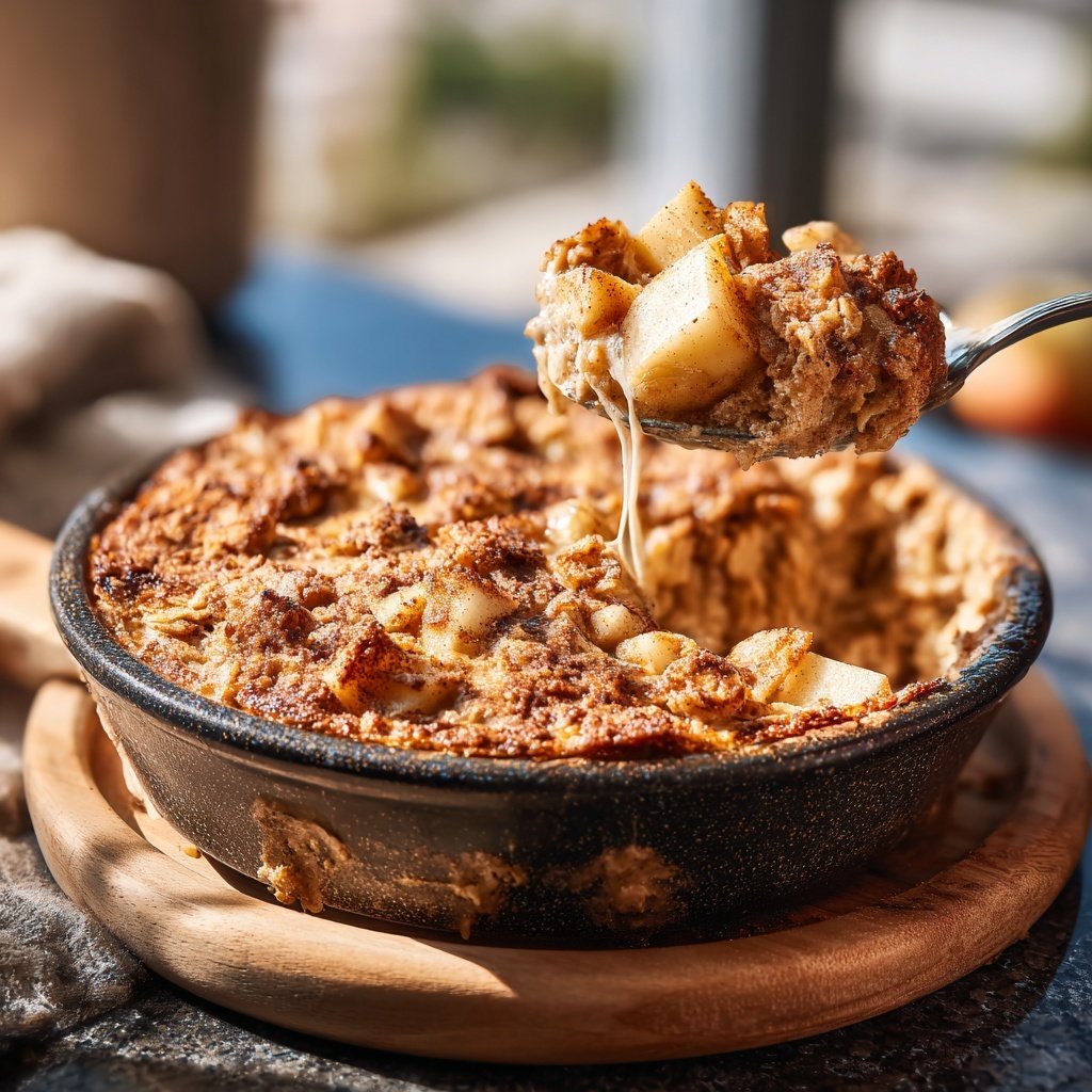 Apple Cinnamon Baked Oats