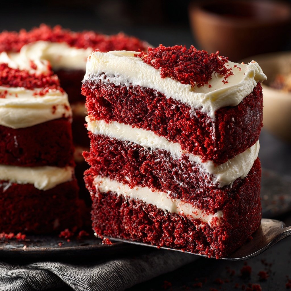 Red Velvet Cake for Valentine’s Day