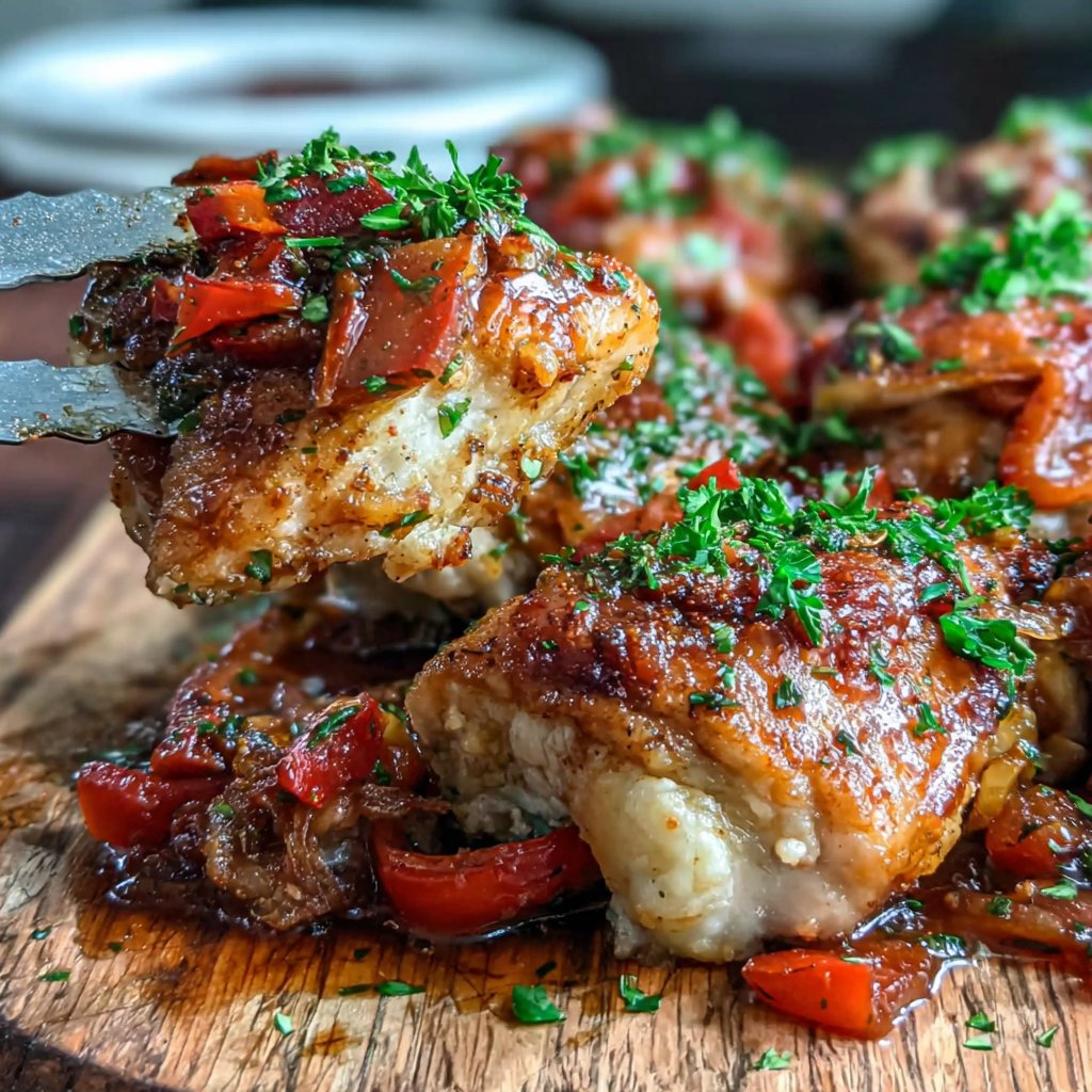 Mediterranean Baked Chicken With Vegetables