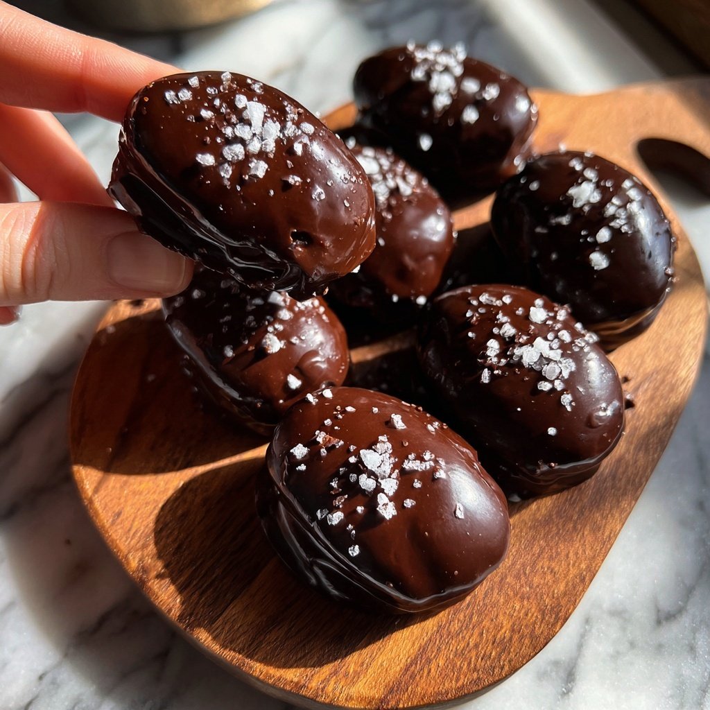 Valentines Snacks Chocolate Covered Dates