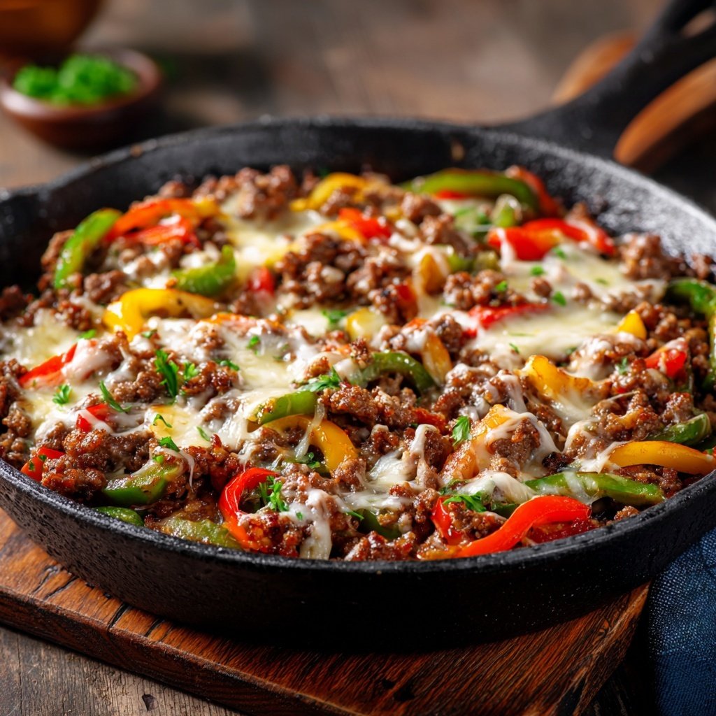 Classic Hamburger Meat Skillet Dinner