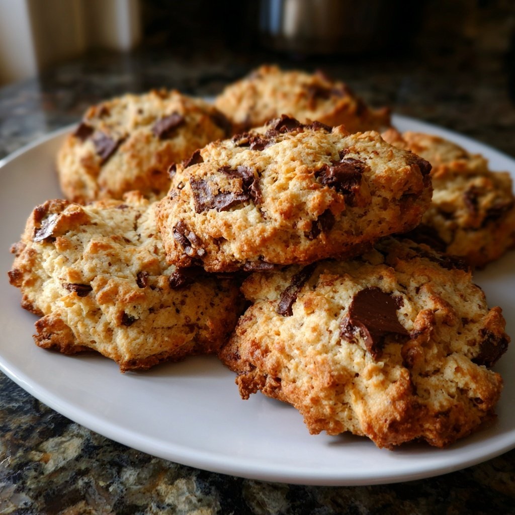 Cottage Cheese Chocolate Chip Cookies