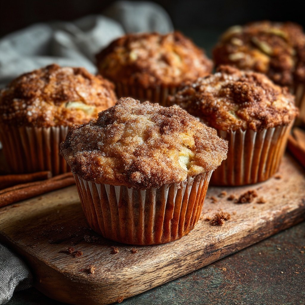 Apple Cinnamon Breakfast Muffins