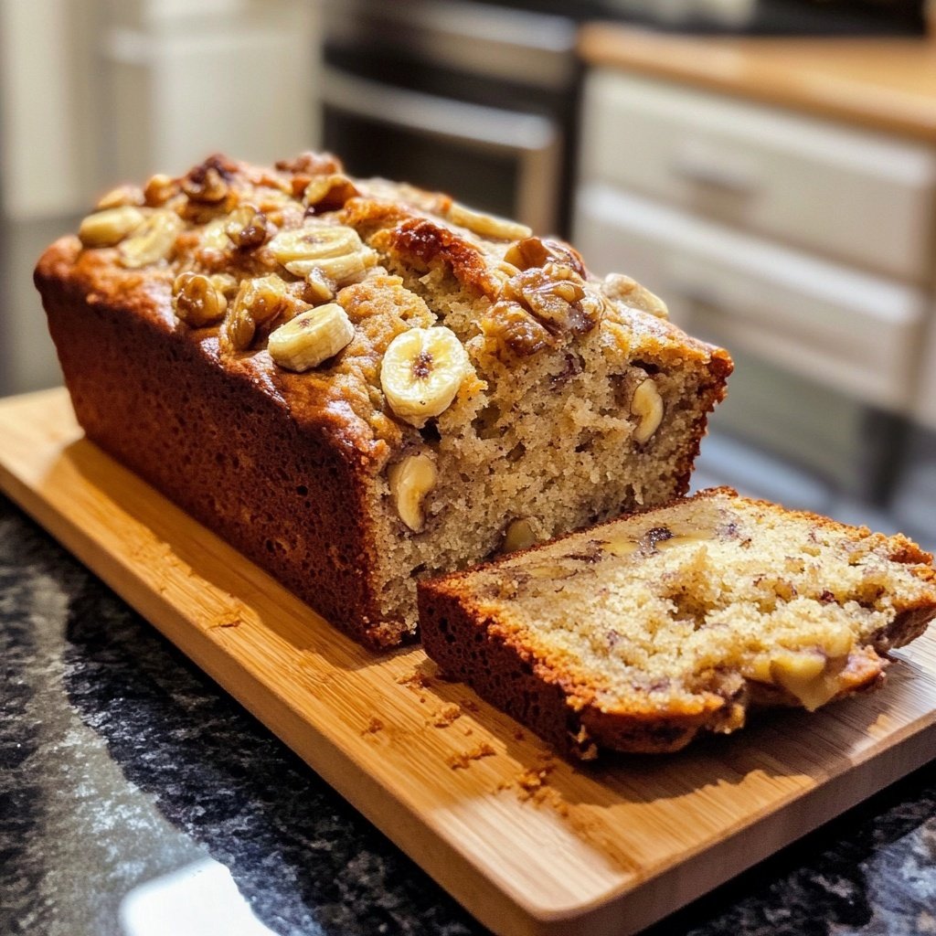 Classic Moist Banana Bread Recipe