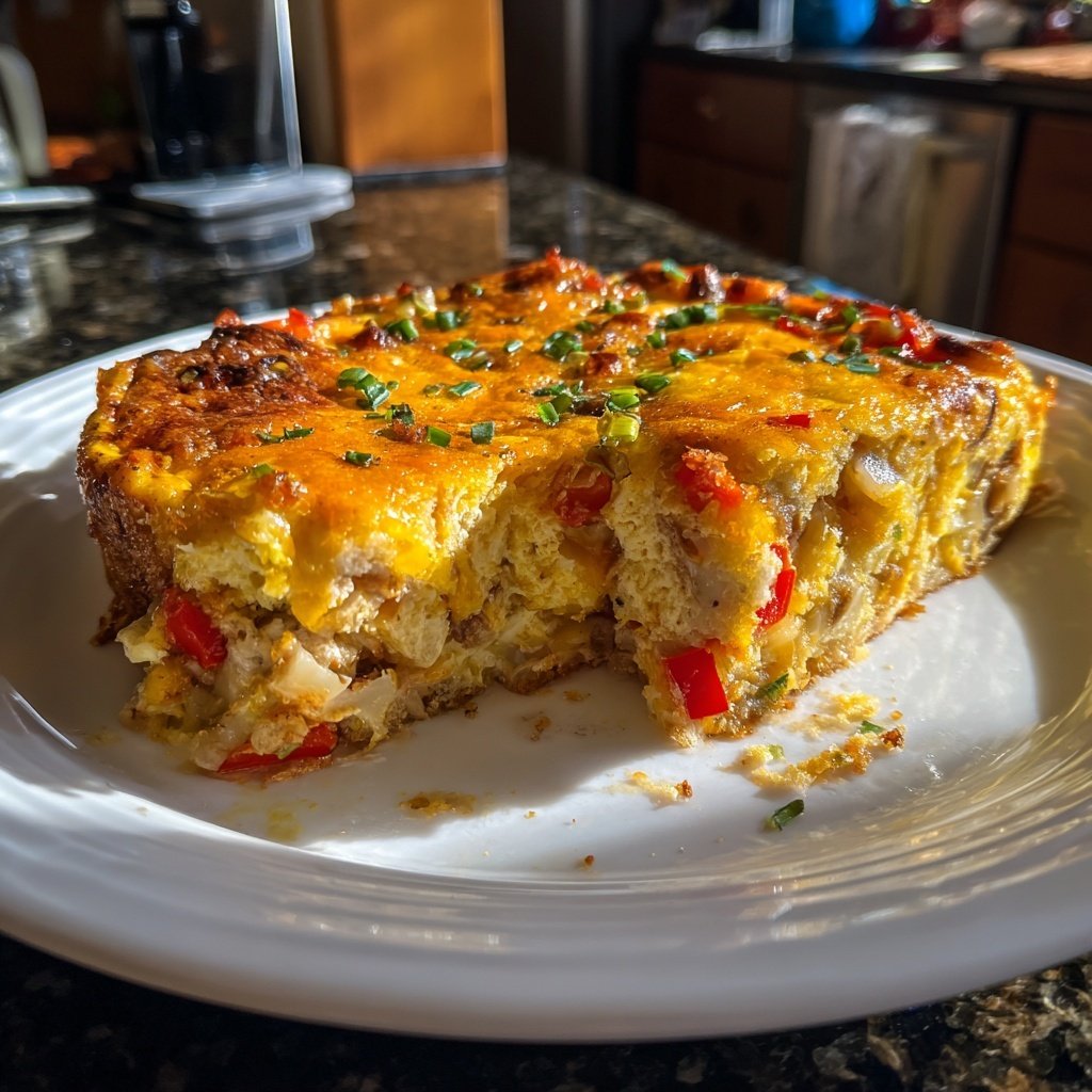 Breakfast Casserole With Eggs And Cheese