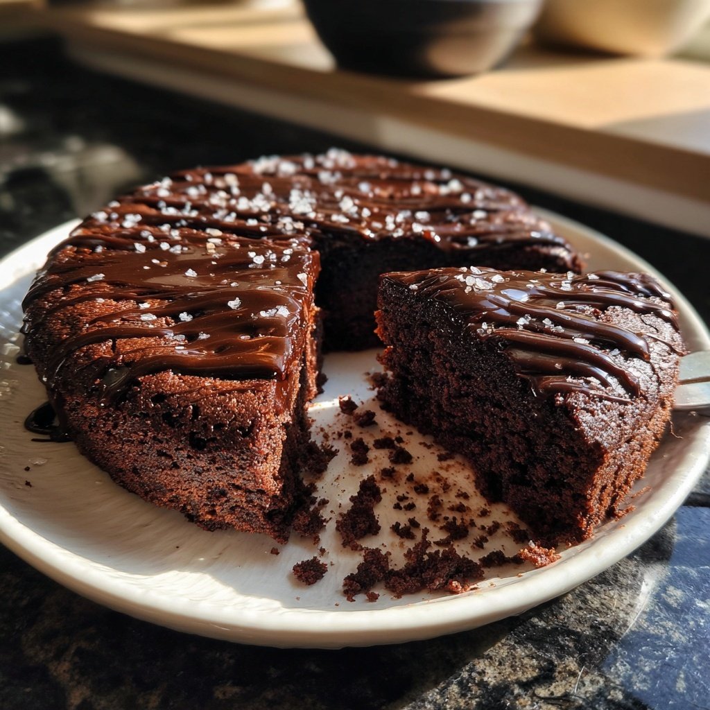 Chocolate Olive Oil Snack Cake