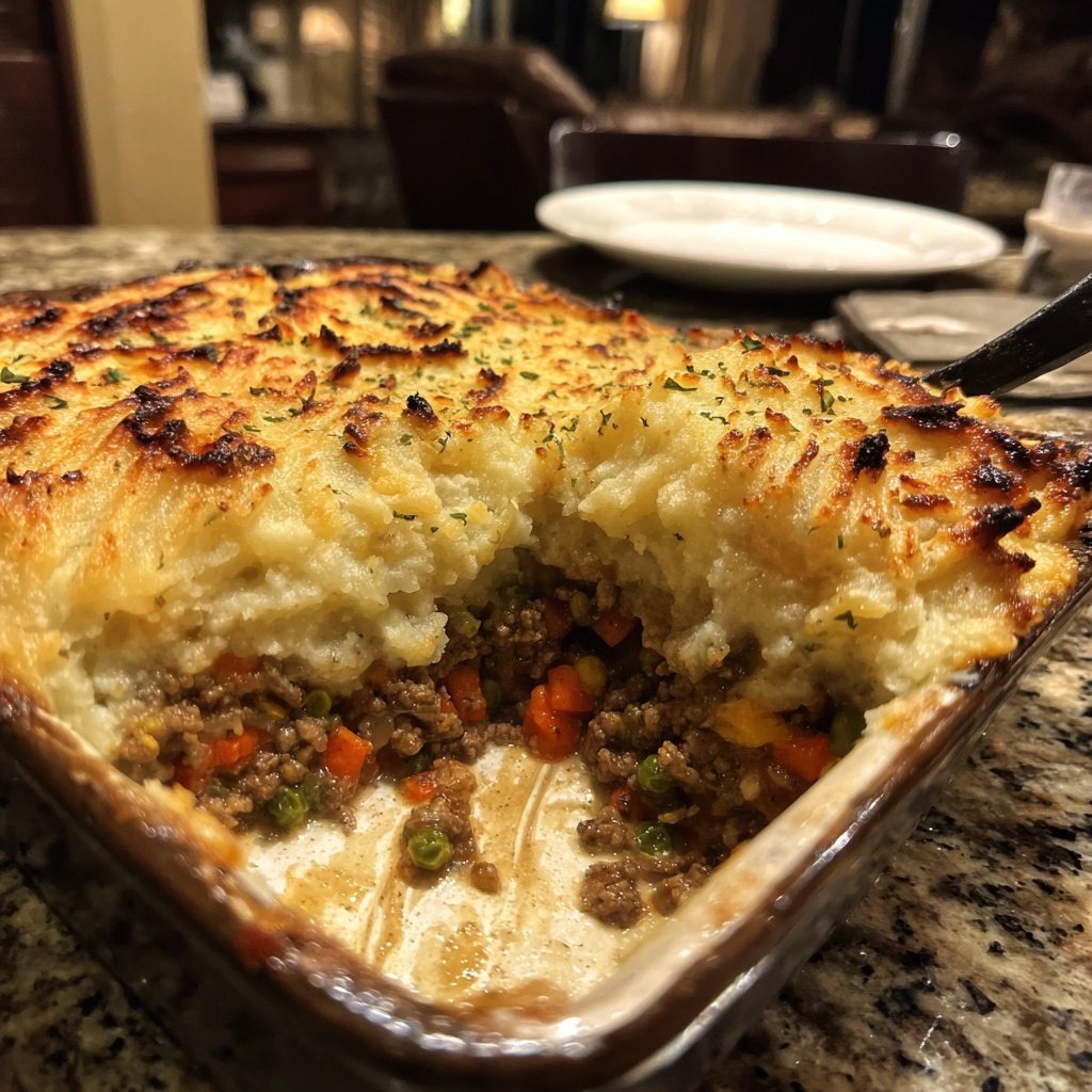 Ground Beef Shepherds Pie